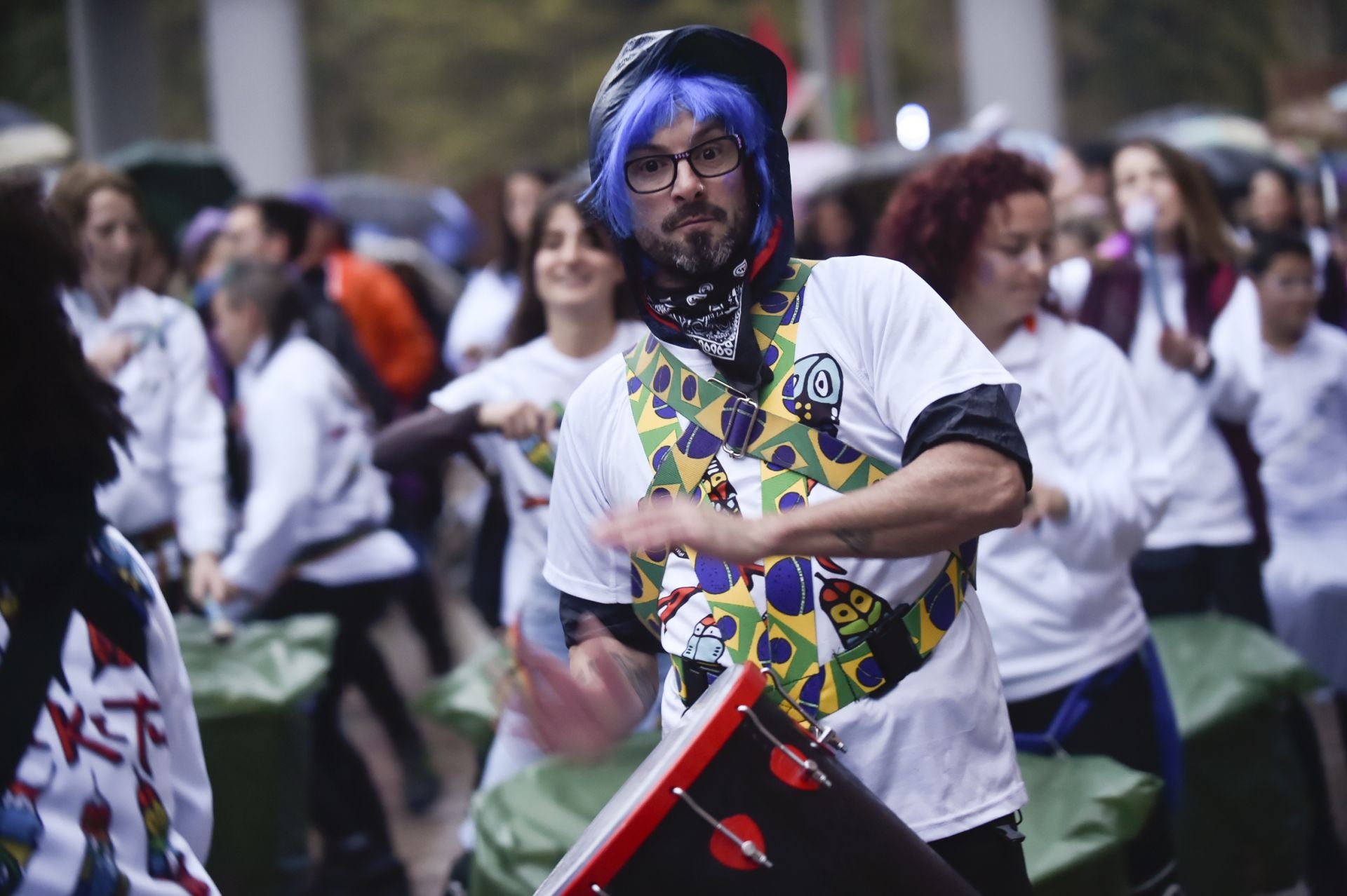 La manifestación por el 8M en Murcia, en imágenes