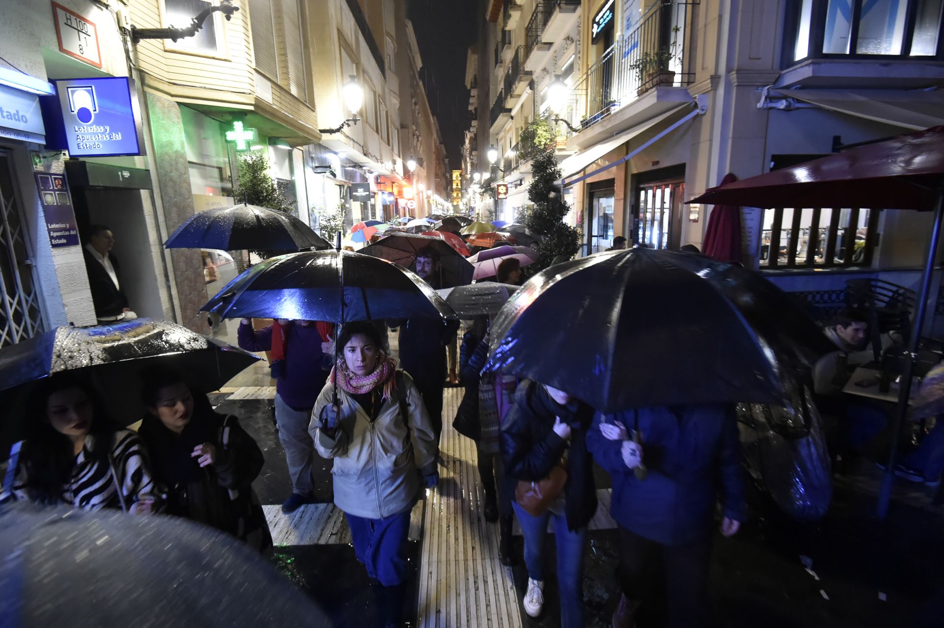 La manifestación por el 8M en Murcia, en imágenes