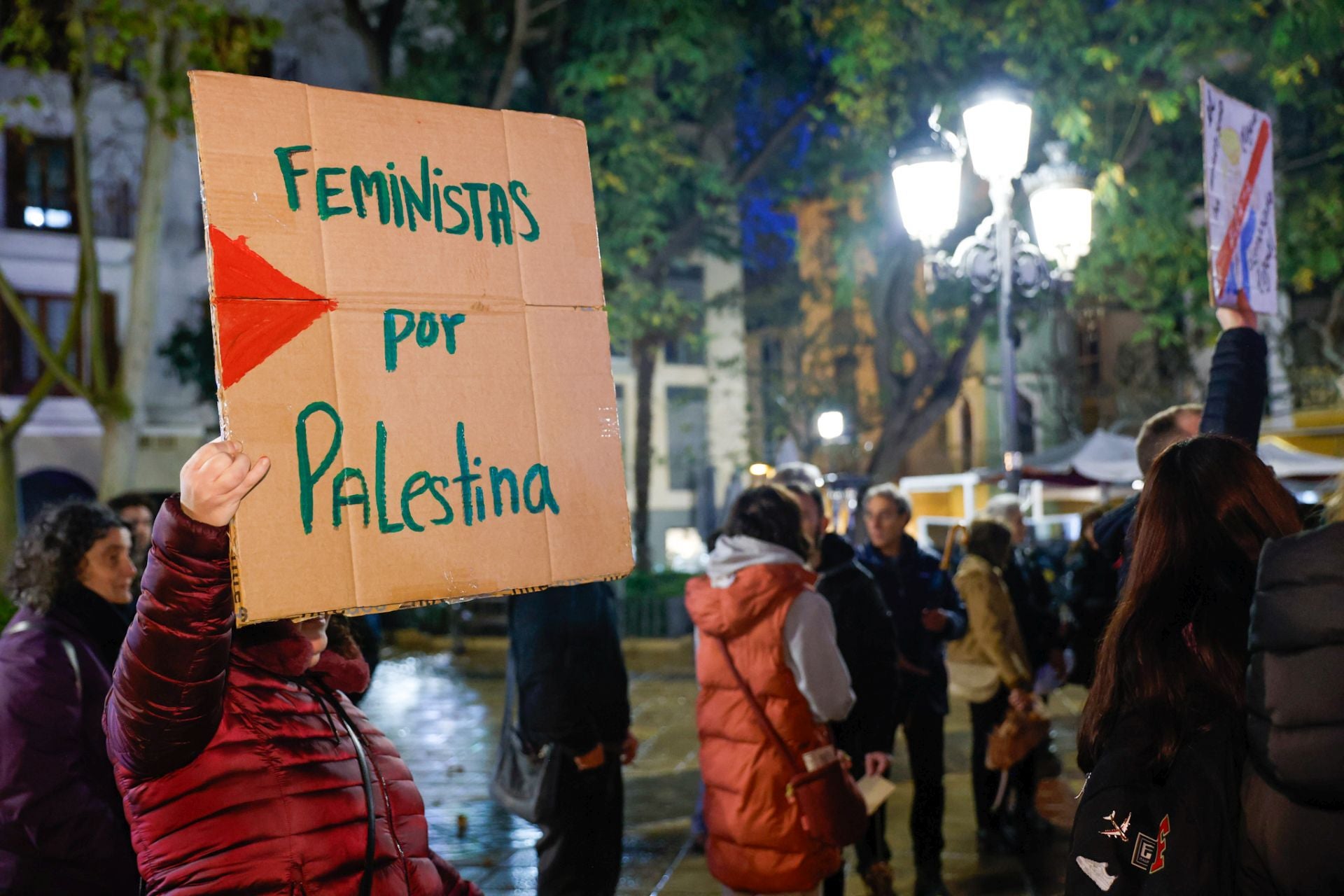 La manifestación por el 8M en Lorca, en imágenes