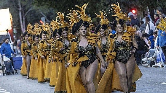 Las imágenes del desfile de Carnaval en Cartagena