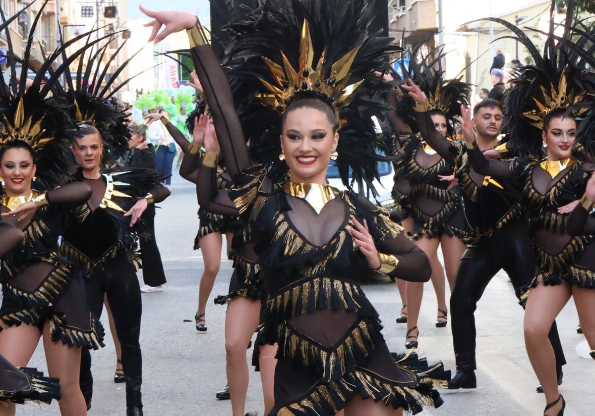 Desfile de Carnaval en Águilas, en imágenes