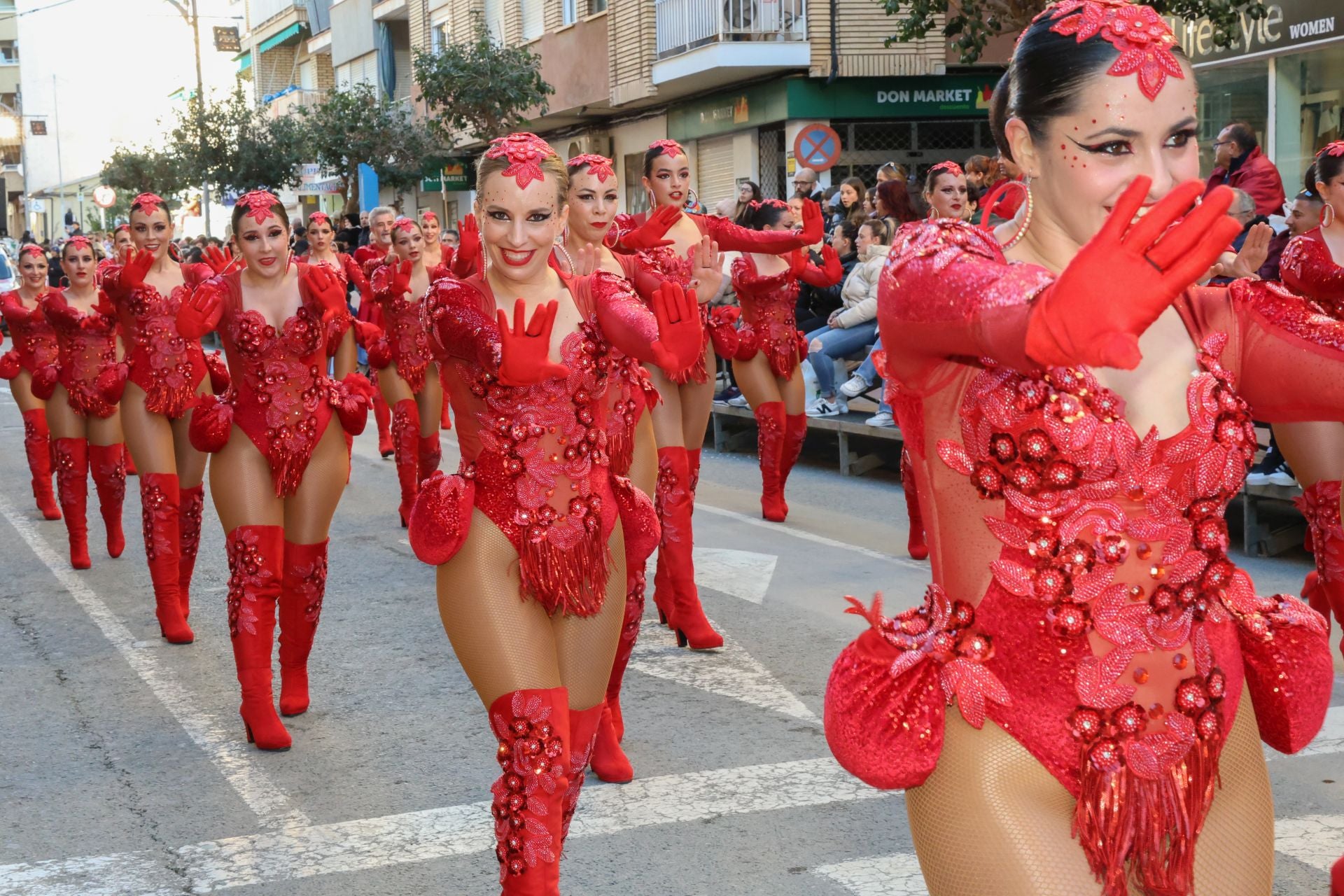 Desfile de Carnaval en Águilas, en imágenes