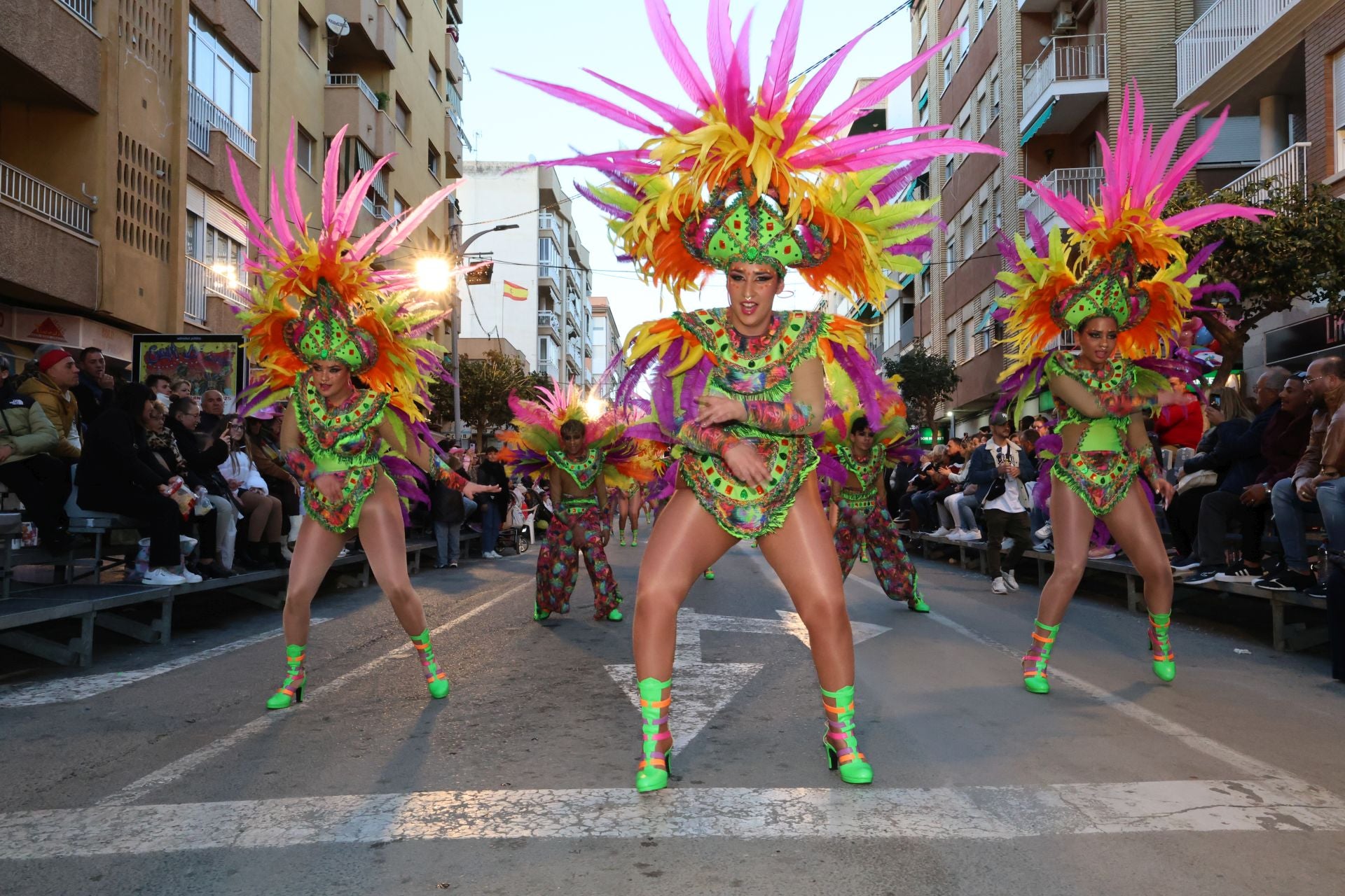 Desfile de Carnaval en Águilas, en imágenes