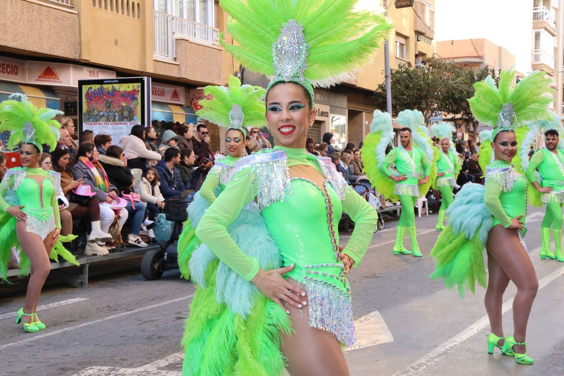 Desfile de Carnaval en Águilas, en imágenes