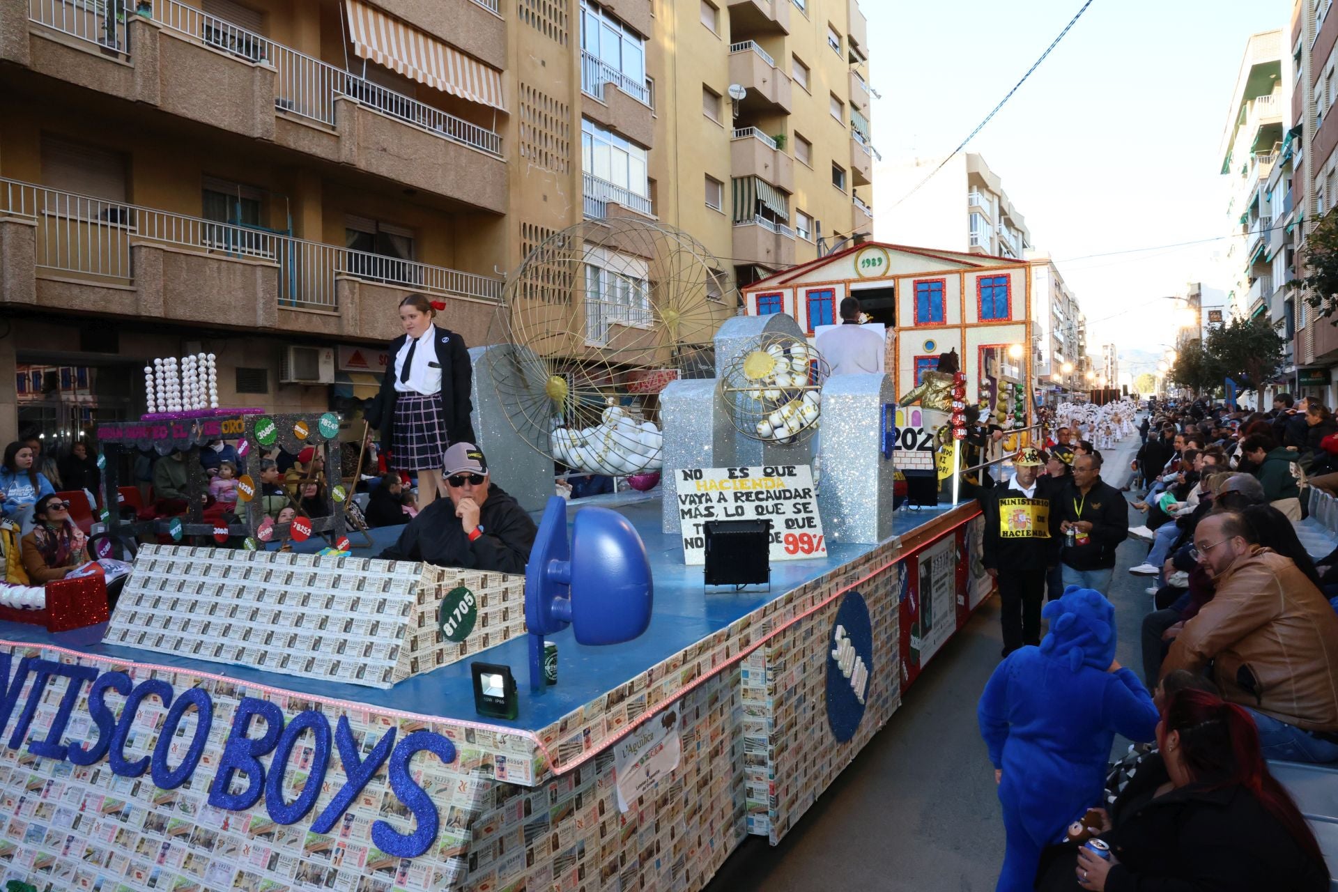 Desfile de Carnaval en Águilas, en imágenes