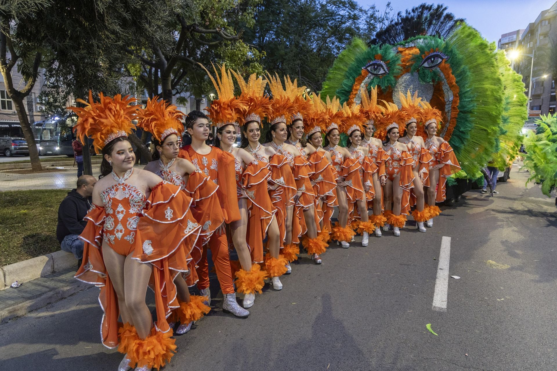 Las imágenes del desfile de Carnaval en Cartagena