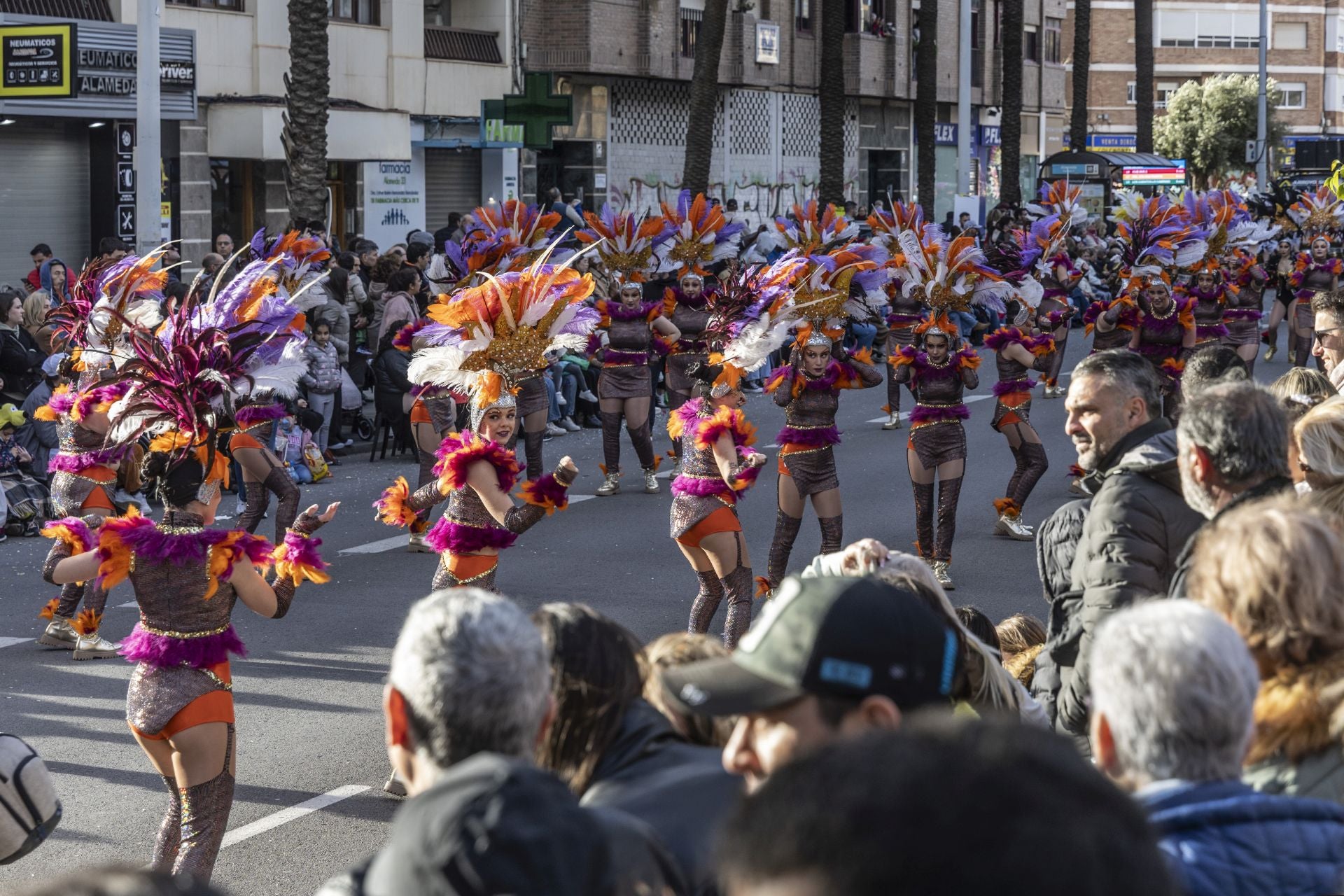 Las imágenes del desfile de Carnaval en Cartagena