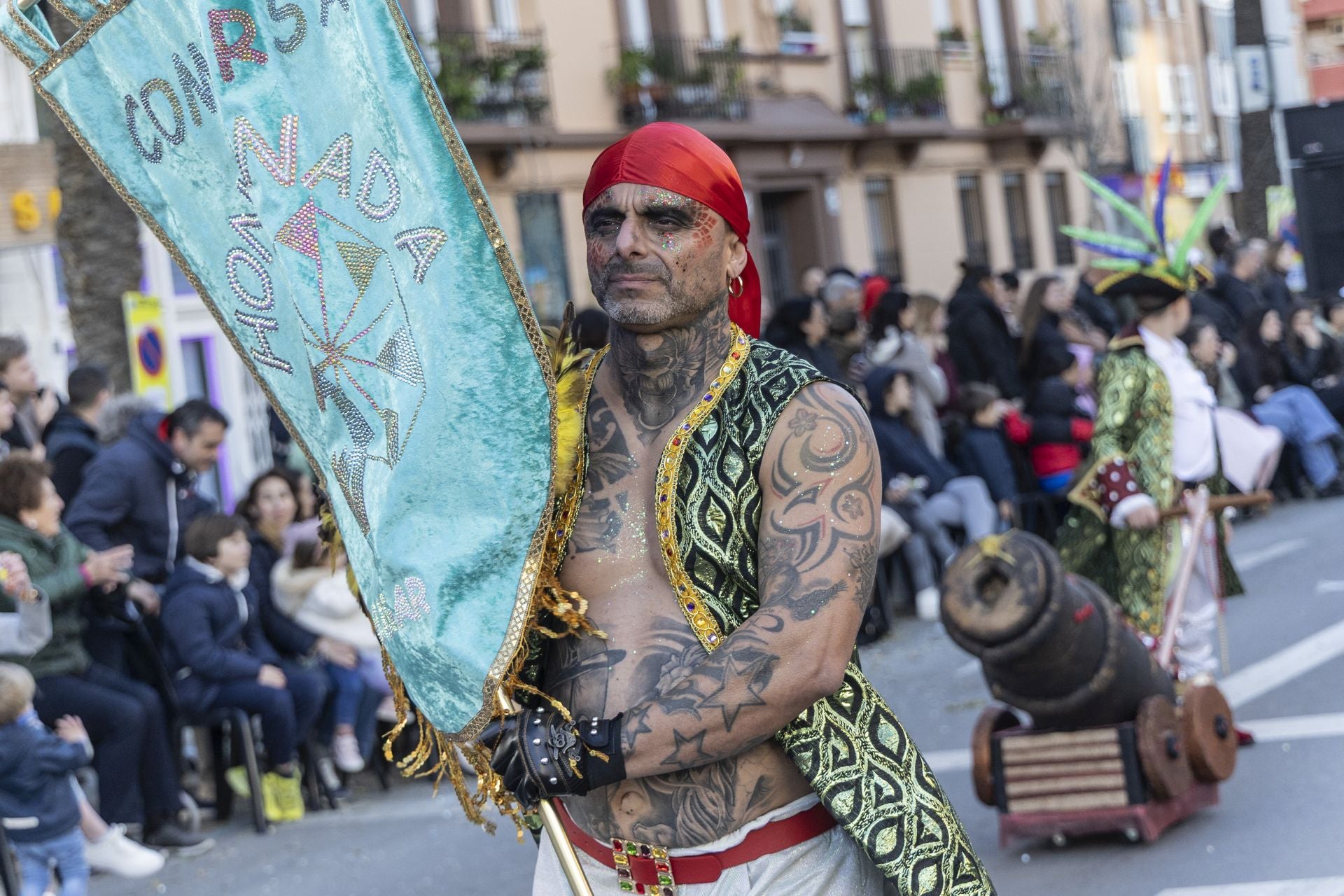 Las imágenes del desfile de Carnaval en Cartagena