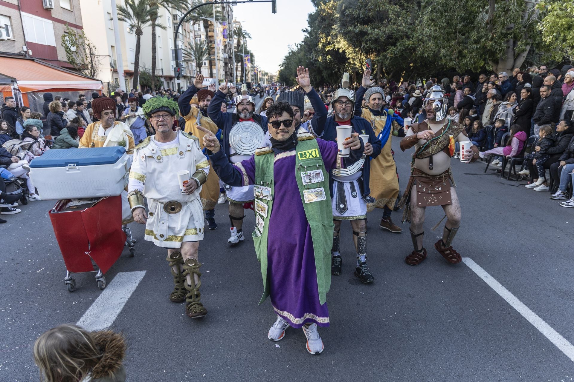 Las imágenes del desfile de Carnaval en Cartagena