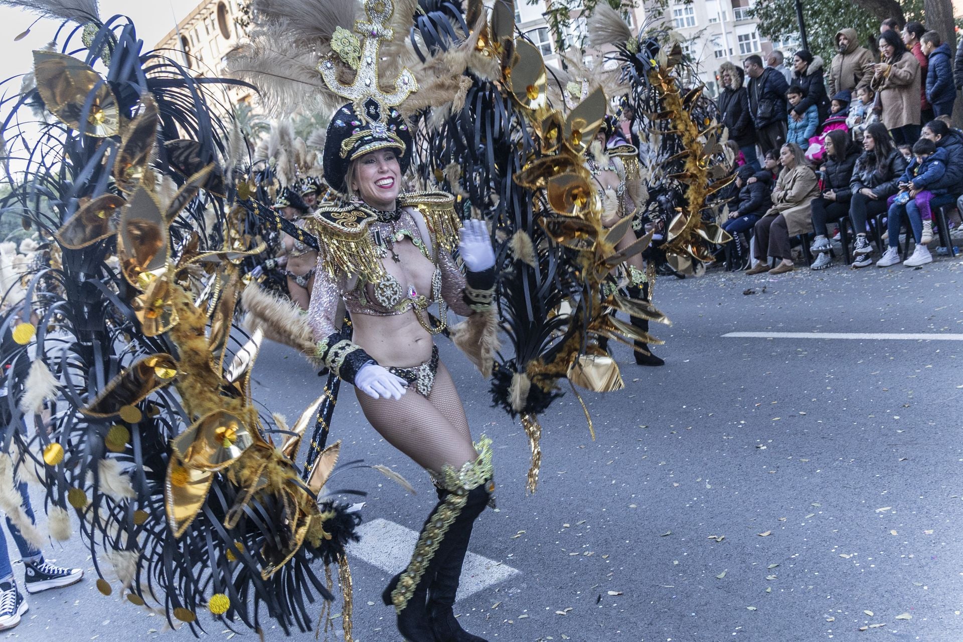 Las imágenes del desfile de Carnaval en Cartagena