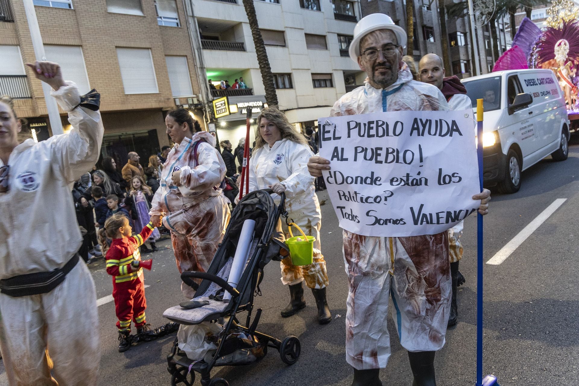 Las imágenes del desfile de Carnaval en Cartagena