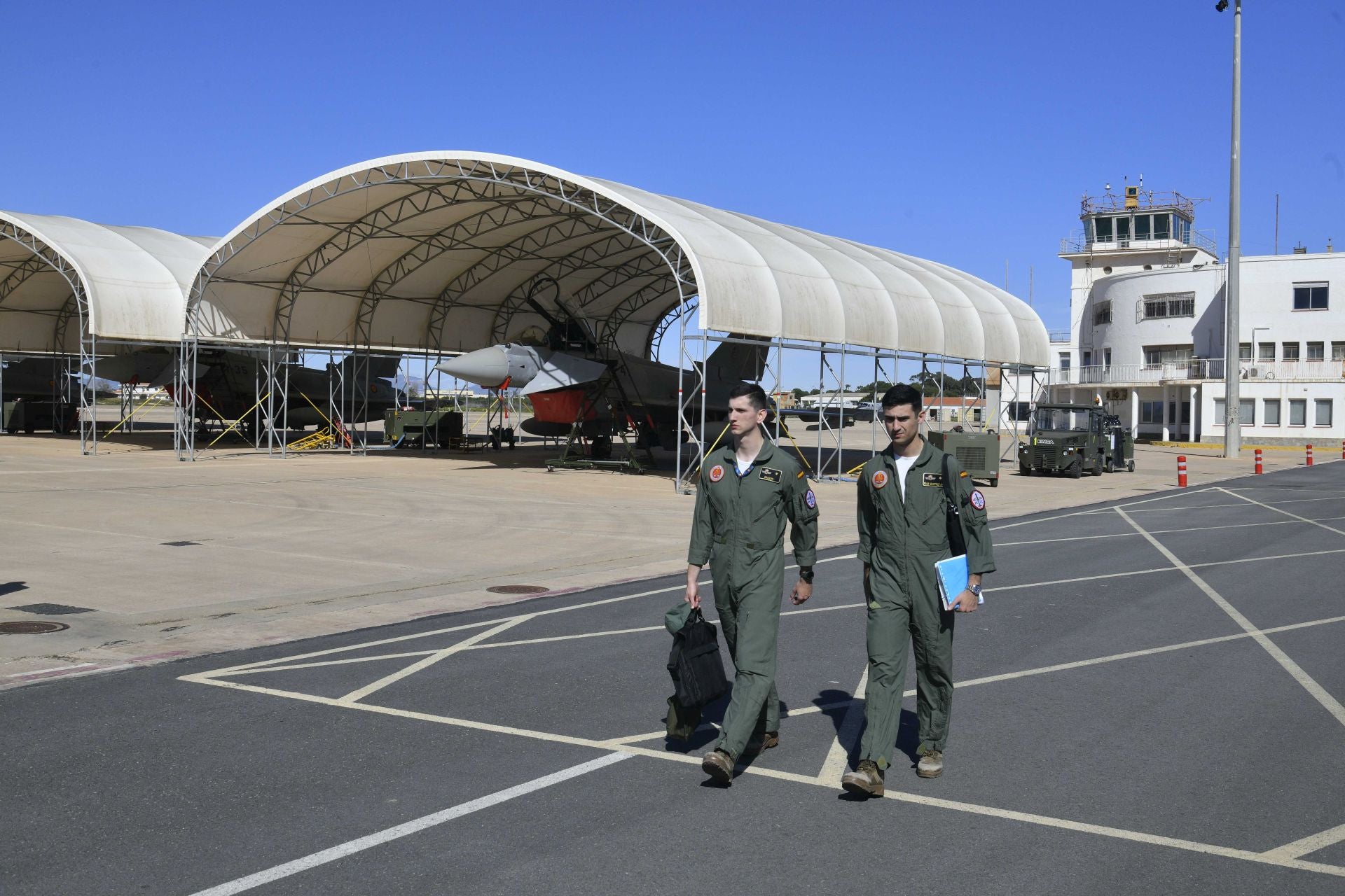 El inicio de la prueba de defensa aérea &#039;Eagle Eye&#039;, en imágenes