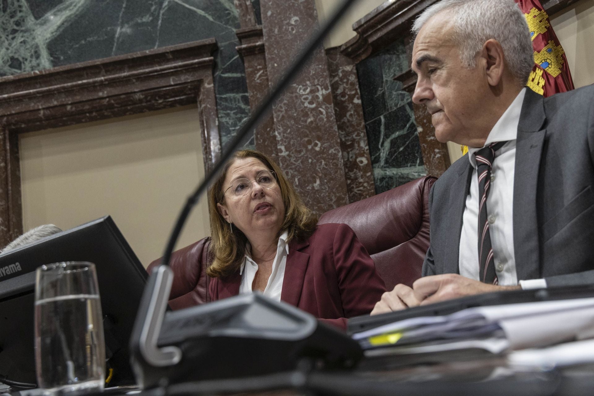 El Pleno de la Asamblea Regional de este martes, en imágenes