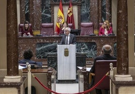 El Pleno de la Asamblea Regional de este martes.