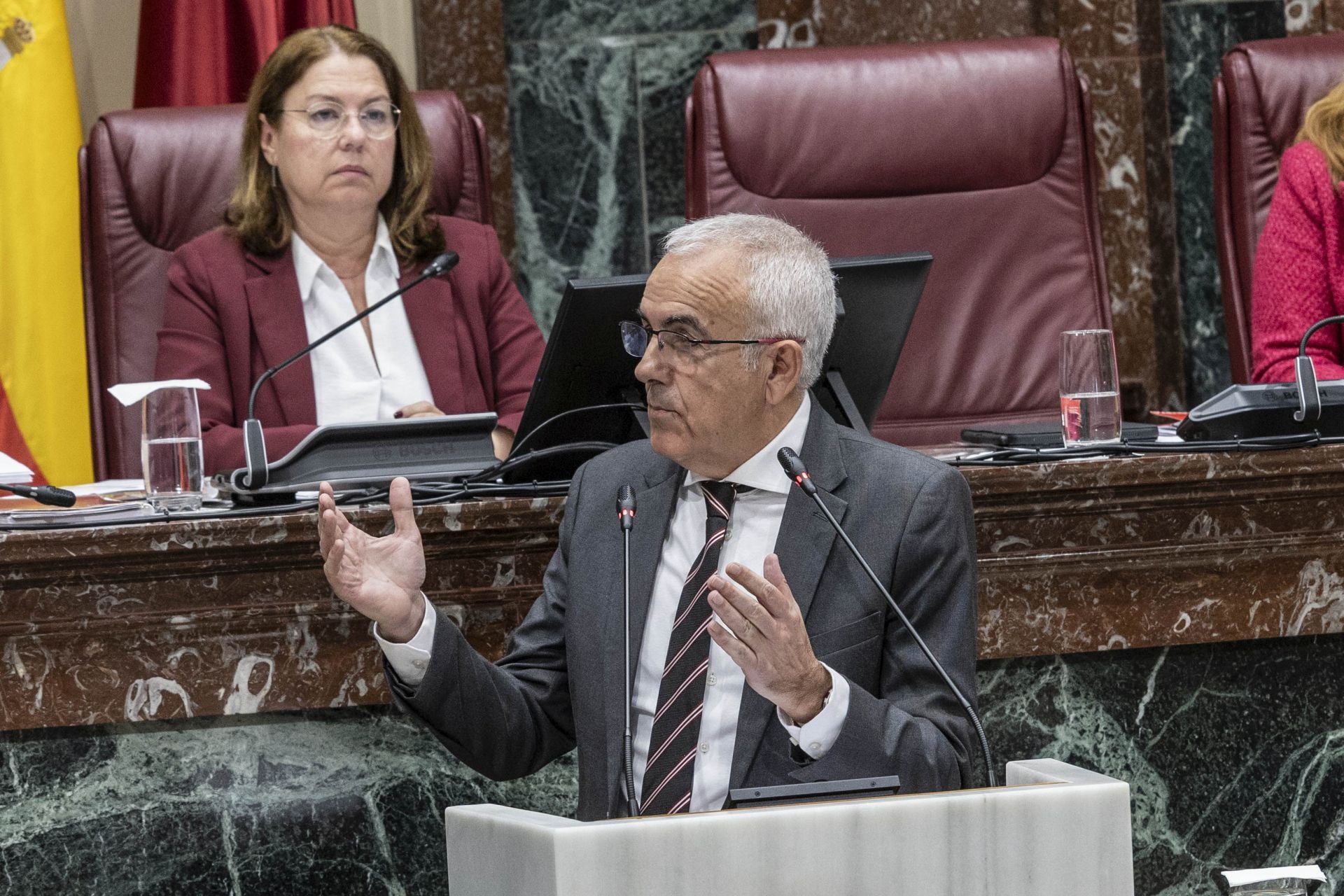 El Pleno de la Asamblea Regional de este martes, en imágenes