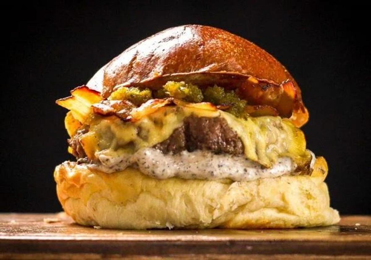 Una de las hamburguesas mejor valoradas de la Región de Murcia, según 'Best Burger Spain'