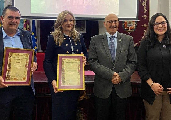 La concejala de Turismo de Cartagena, Beatriz Sánchez, durante la conferencia 'La promoción turística de la Semana Santa'.