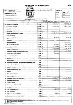 Imagen - Extracto de las cuentas del FC Cartagena a fecha del 30 de junio de 2024, auditadas por Aconsur y publicadas en el Registro Mercantil.