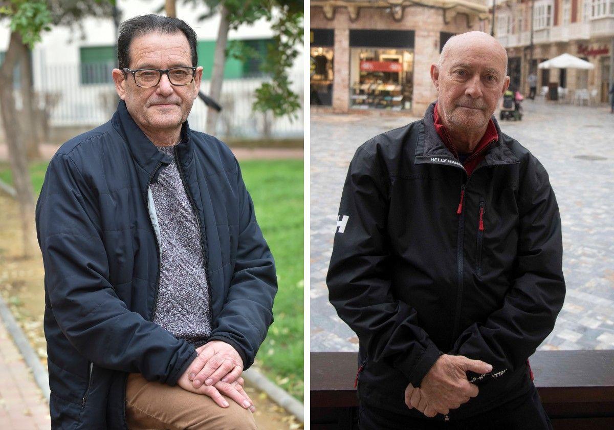 Paco Garrido y Juan Carlos Peregrín, pacientes de enfermedad renal crónica.