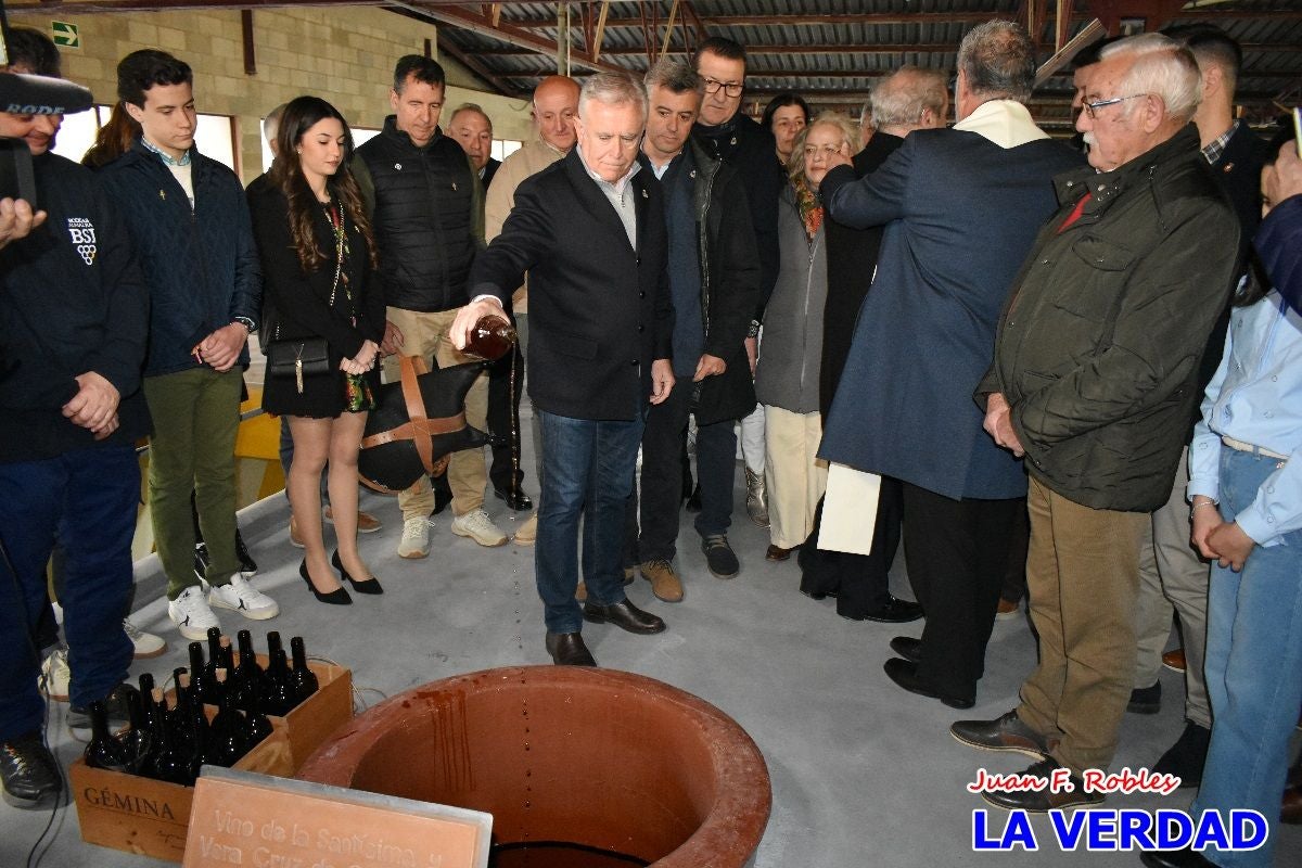 Acción de gracias por el vino para la Vera Cruz de Caravaca- Jumilla