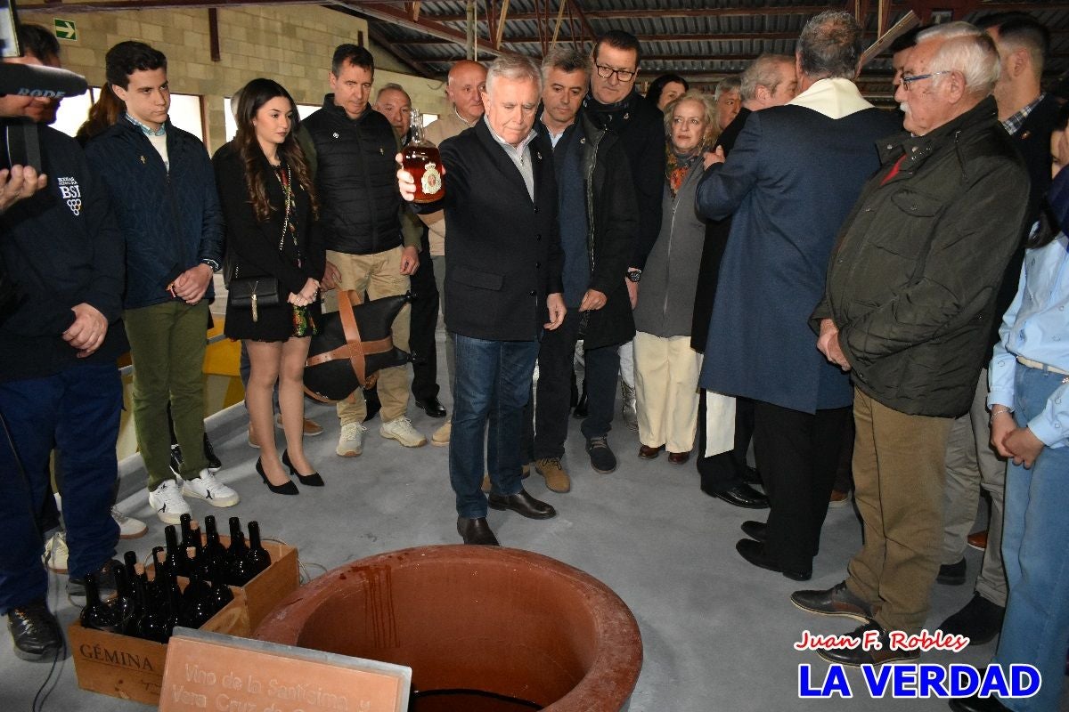 Acción de gracias por el vino para la Vera Cruz de Caravaca- Jumilla