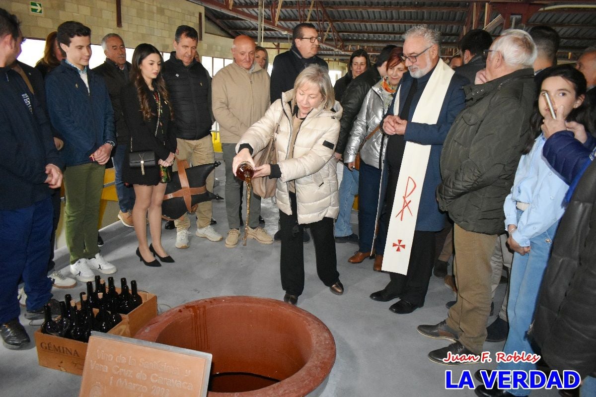 Acción de gracias por el vino para la Vera Cruz de Caravaca- Jumilla