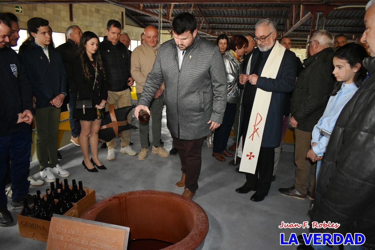 Acción de gracias por el vino para la Vera Cruz de Caravaca- Jumilla