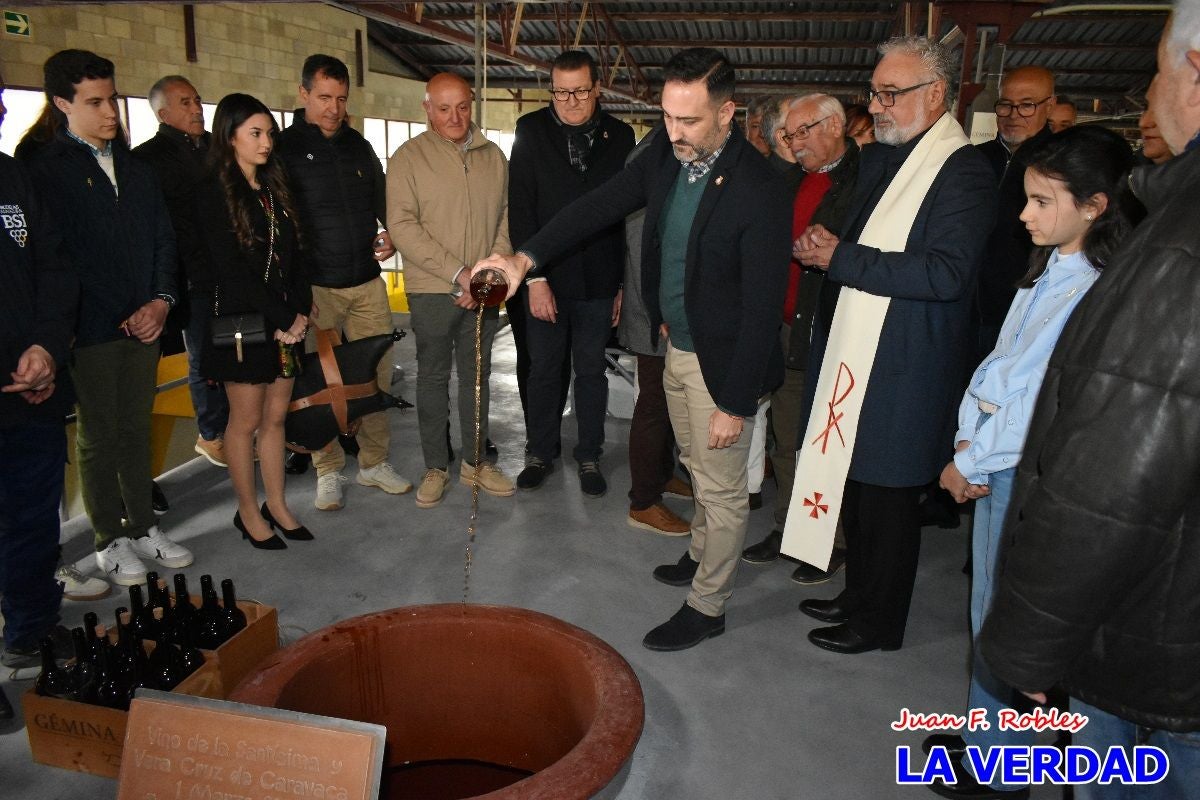 Acción de gracias por el vino para la Vera Cruz de Caravaca- Jumilla