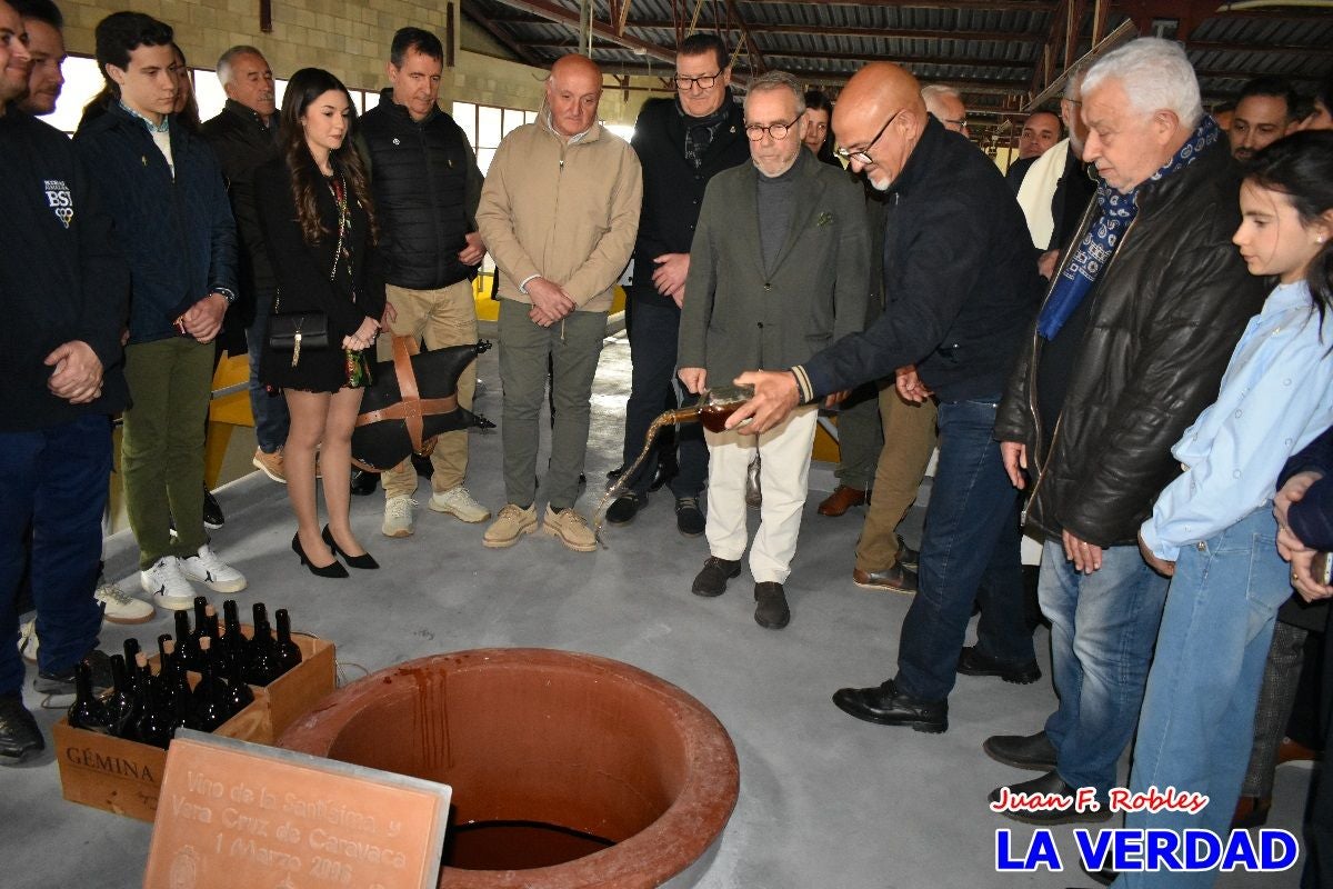 Acción de gracias por el vino para la Vera Cruz de Caravaca- Jumilla