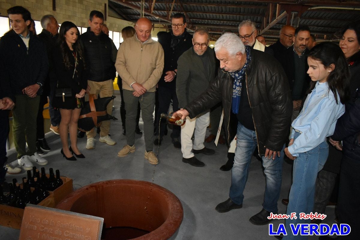 Acción de gracias por el vino para la Vera Cruz de Caravaca- Jumilla