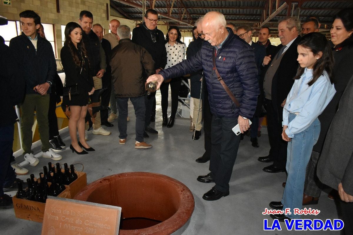 Acción de gracias por el vino para la Vera Cruz de Caravaca- Jumilla