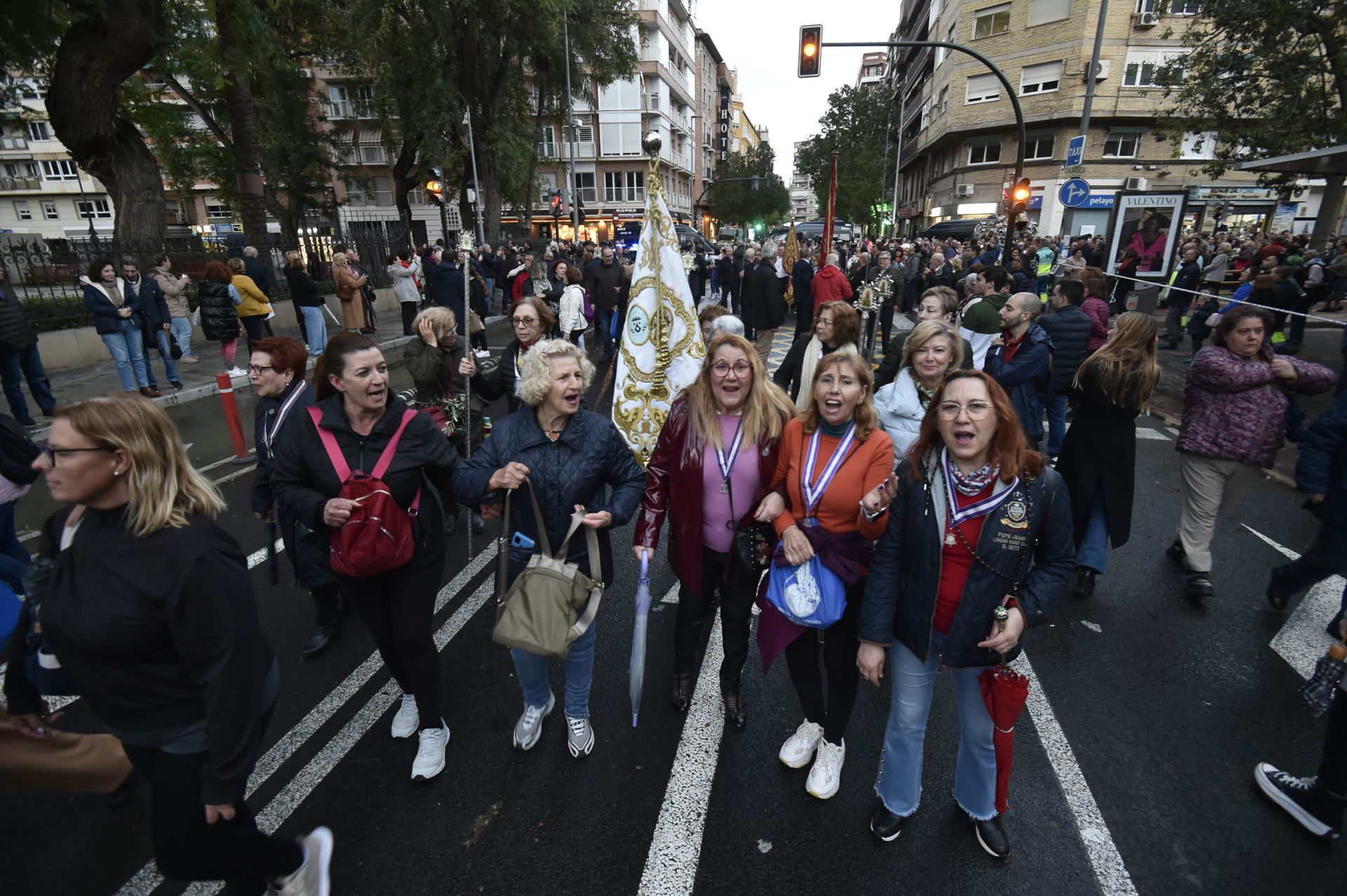 La bajada de la Virgen de la Fuensanta, en imágenes