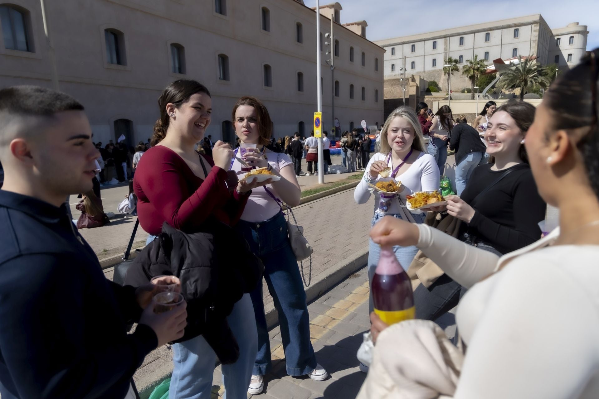 Las paellas en la Universidad Politécnica de Cartagena, en imágenes