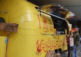 El 'food truck' de Dabiz Muñoz en la Avenida Libertad.