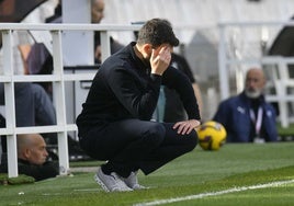 Guillermo Fernández Romo, este sábado, con gesto abatido.