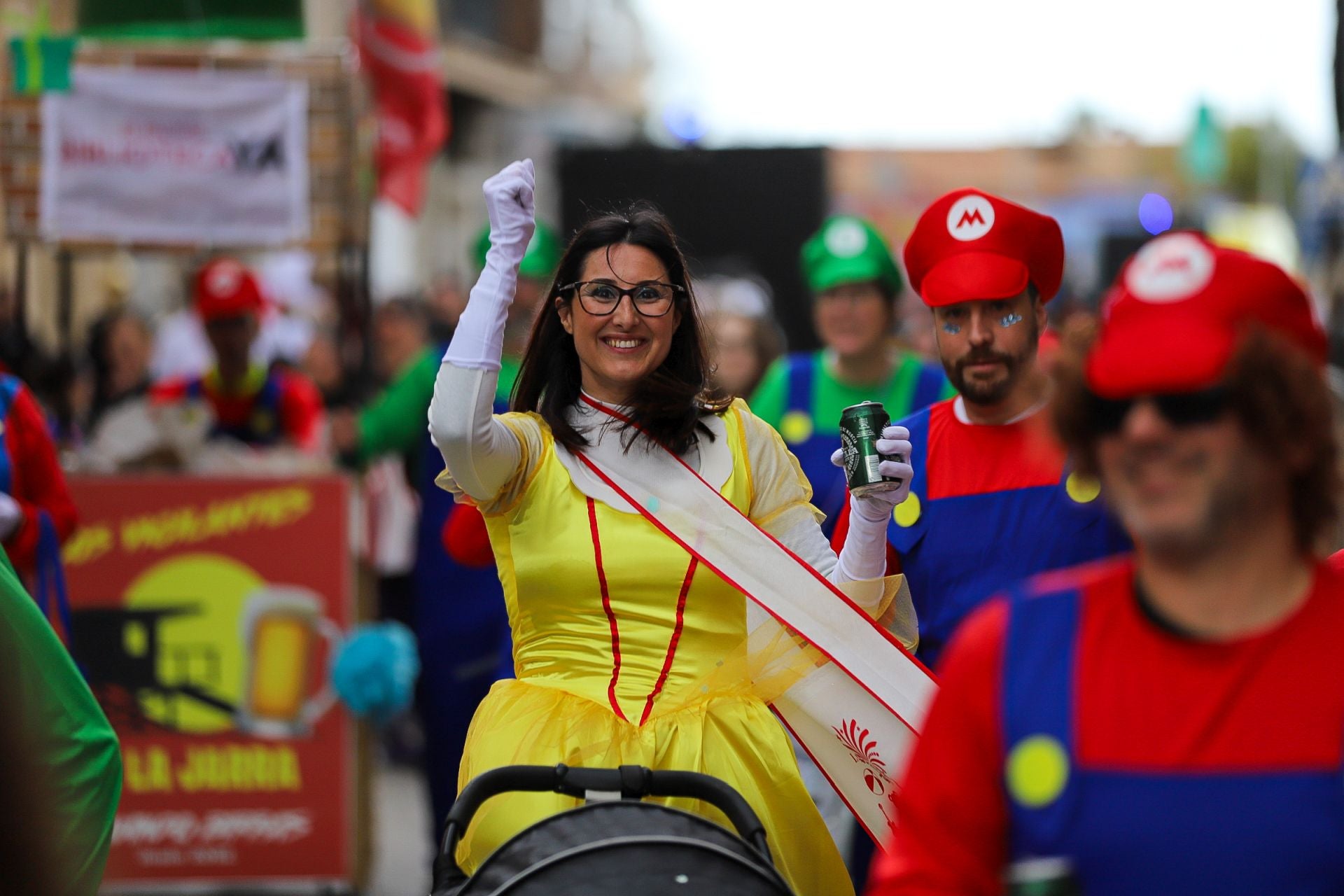 El Palmar se llena de color y diversión con los últimos coletazos del Carnaval