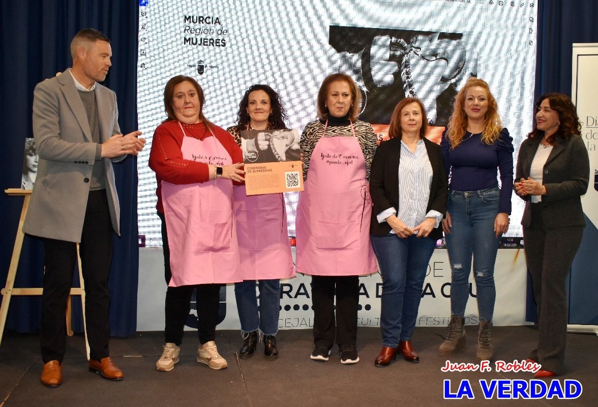 Murcia, Región de Mujeres&#039; resalta en Caravaca cinco trayectorias femeninas