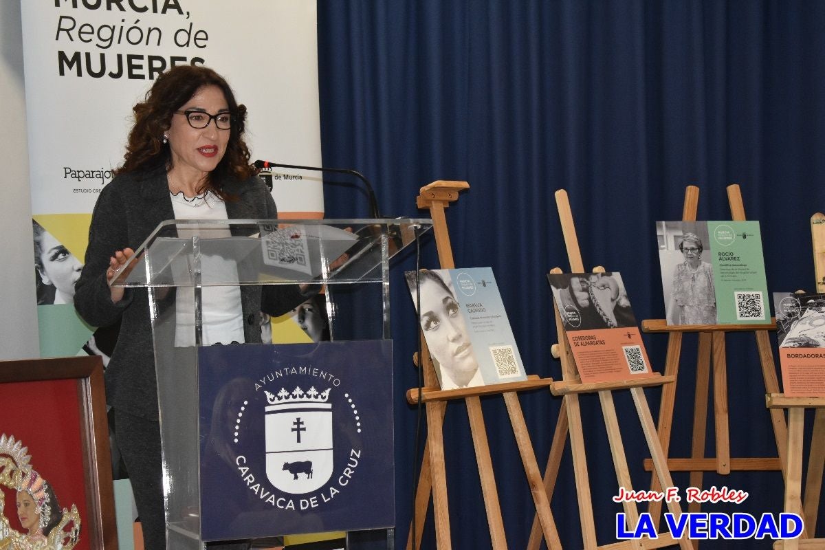 Murcia, Región de Mujeres&#039; resalta en Caravaca cinco trayectorias femeninas