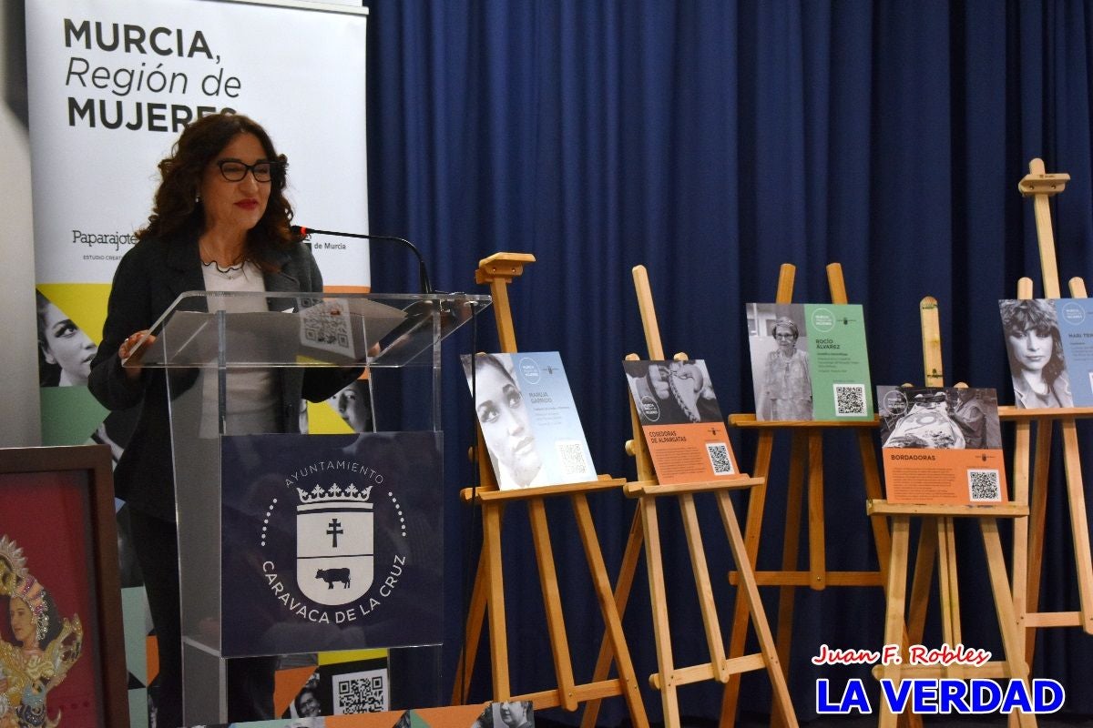 Murcia, Región de Mujeres&#039; resalta en Caravaca cinco trayectorias femeninas