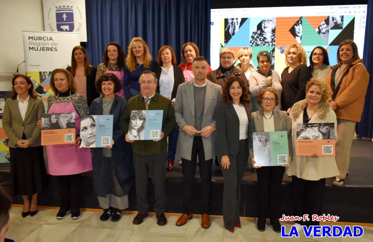 Murcia, Región de Mujeres&#039; resalta en Caravaca cinco trayectorias femeninas