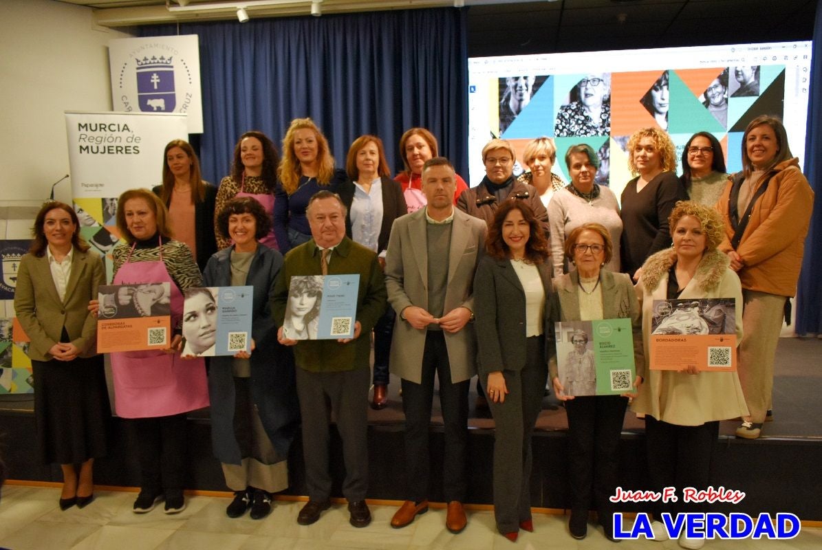 Murcia, Región de Mujeres&#039; resalta en Caravaca cinco trayectorias femeninas