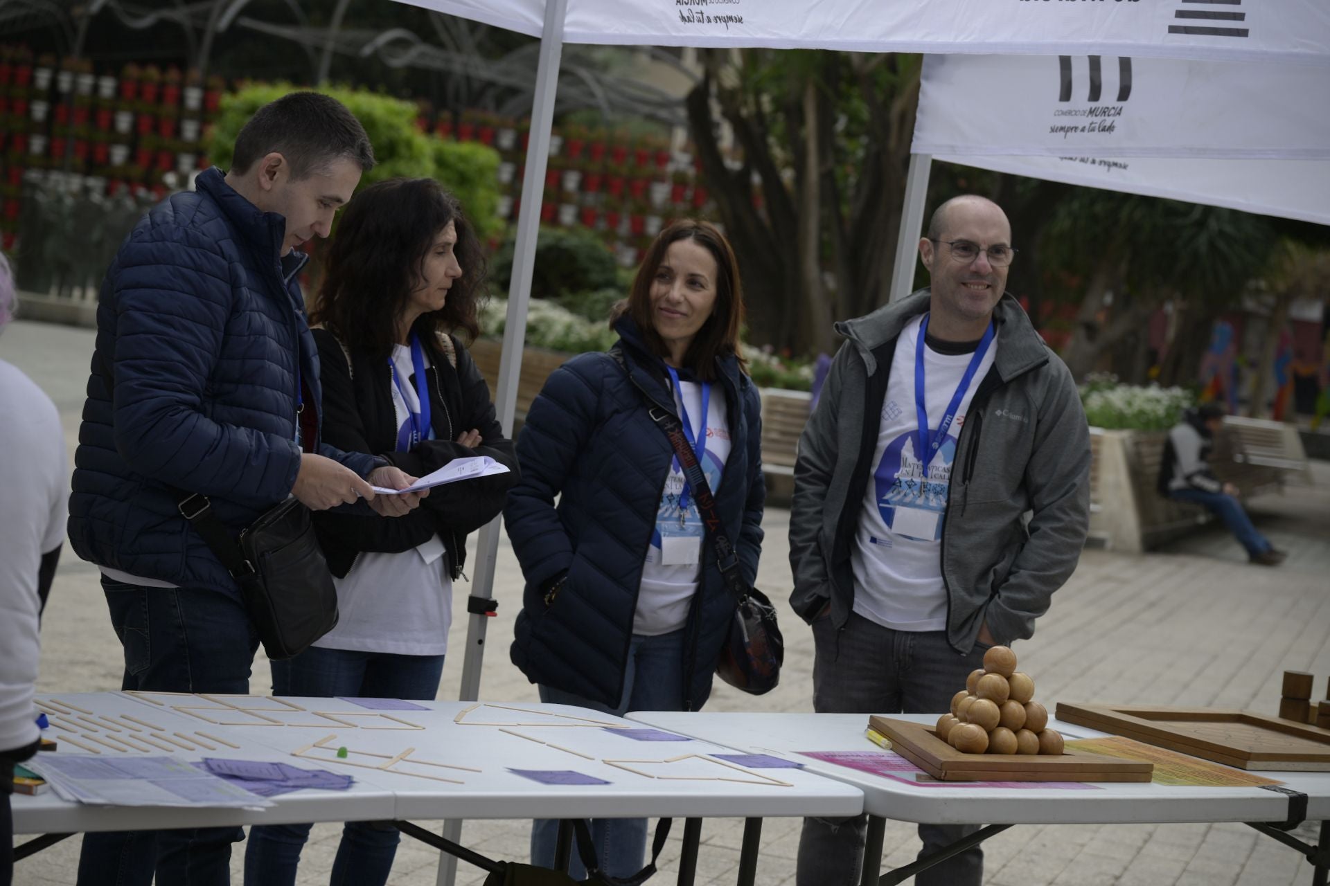 Las Matemáticas toman las calles de Murcia de forma amena