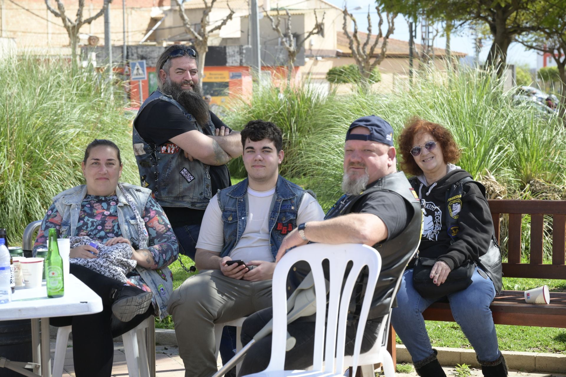 Solidaridad motera para Carmen en Cobatillas