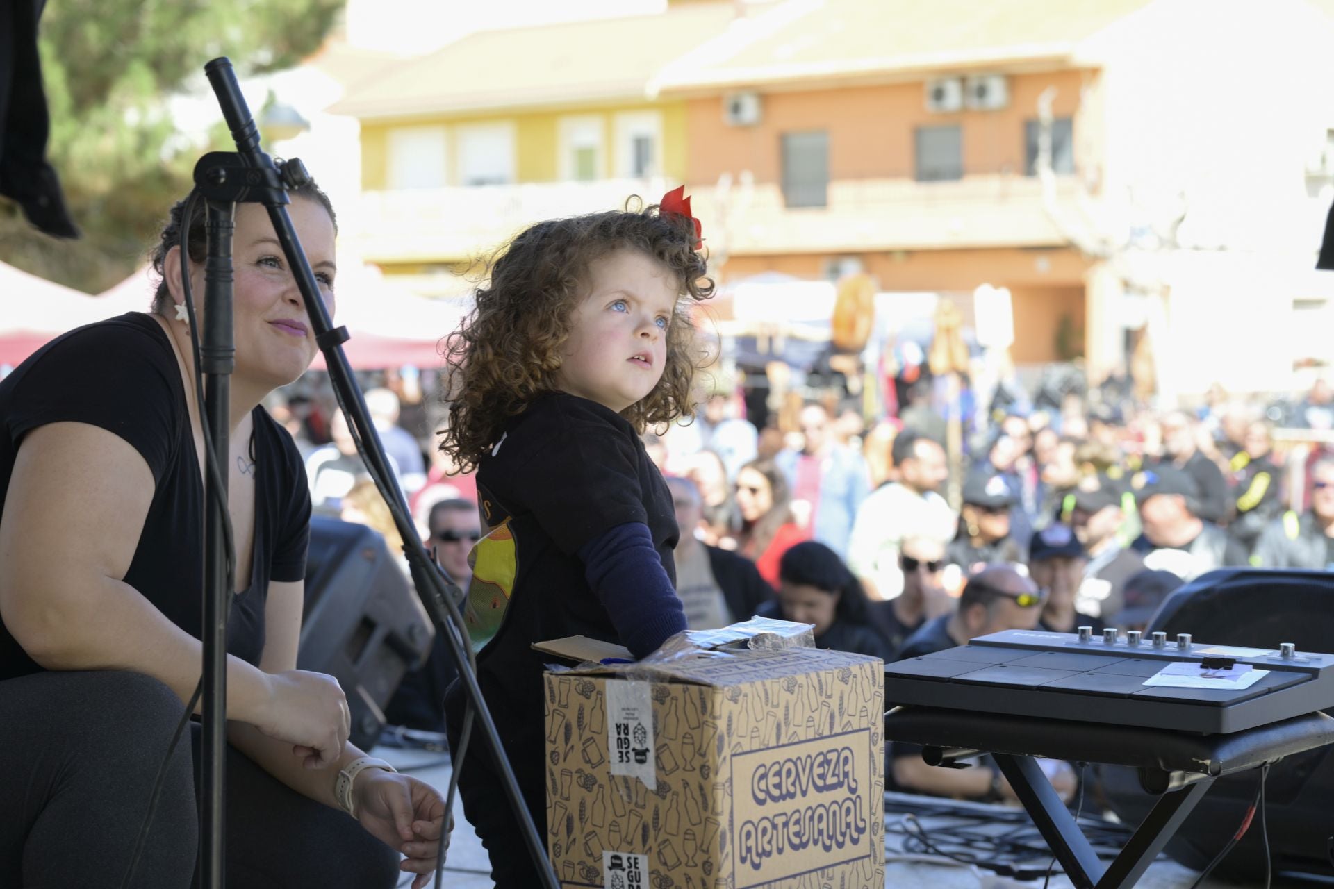Solidaridad motera para Carmen en Cobatillas