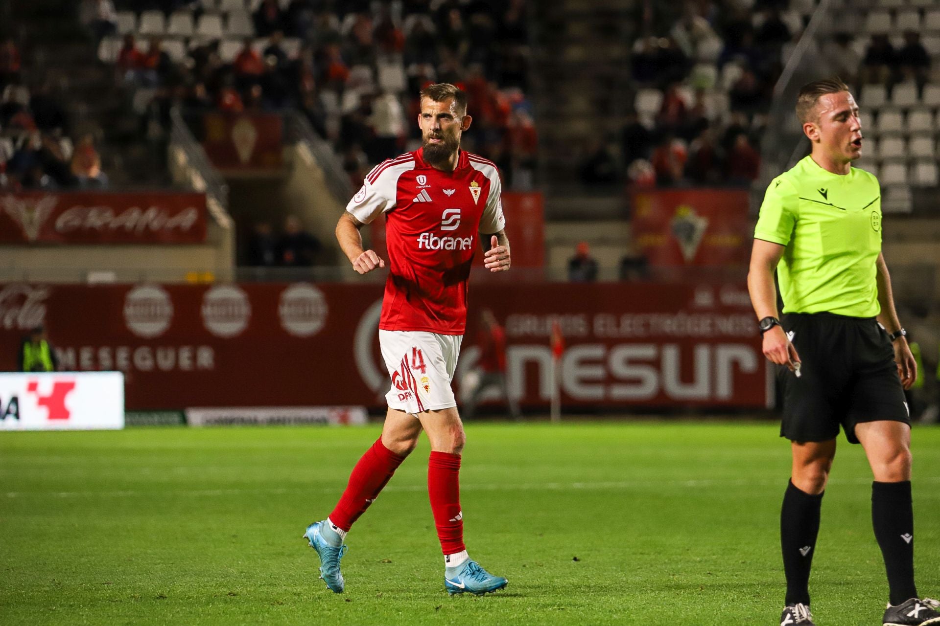 La victoria del Real Murcia frente al Fuenlabrada, en imágenes