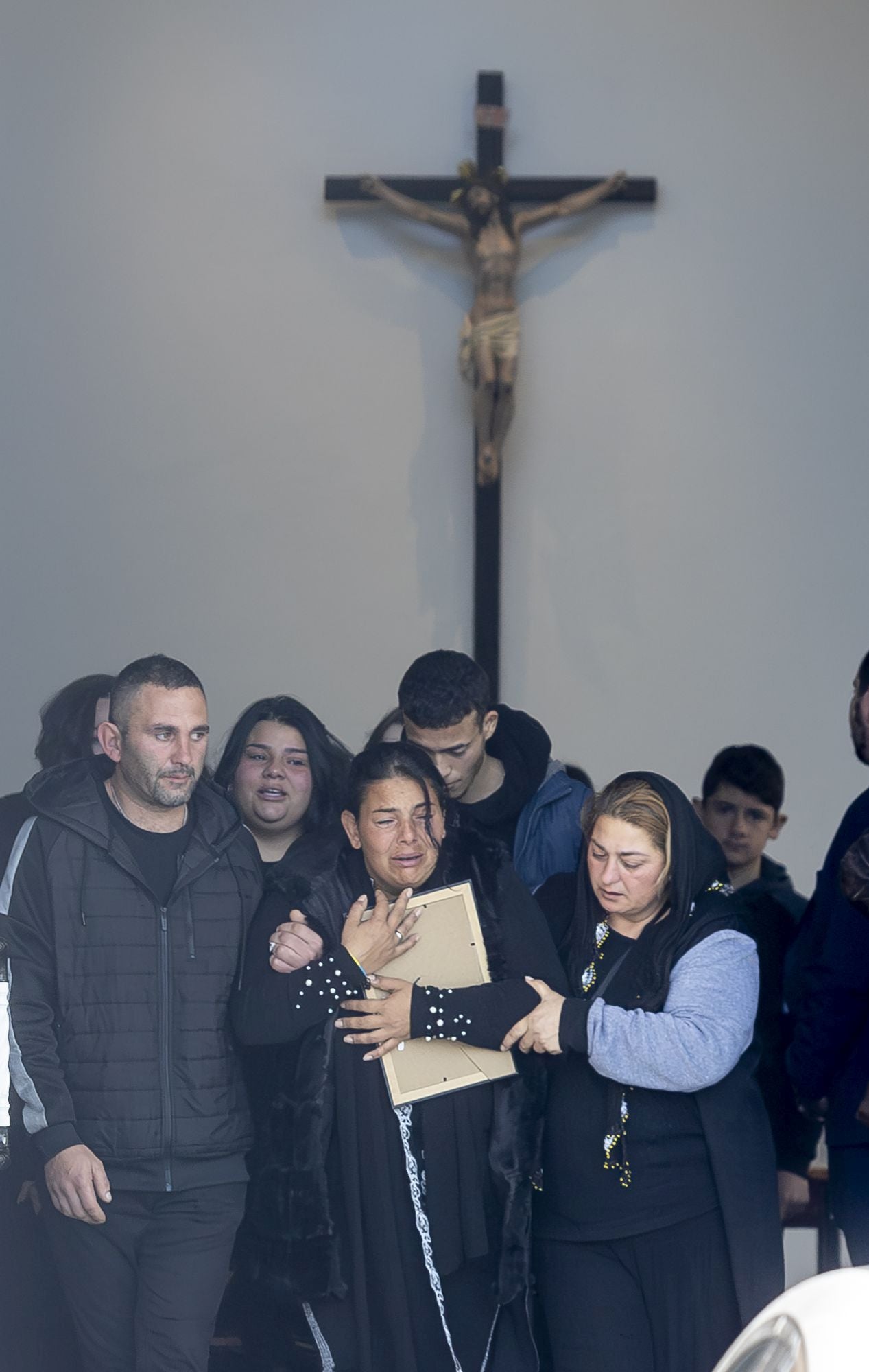 La madre del joven Ivo, ahogado en el Mar Menor.