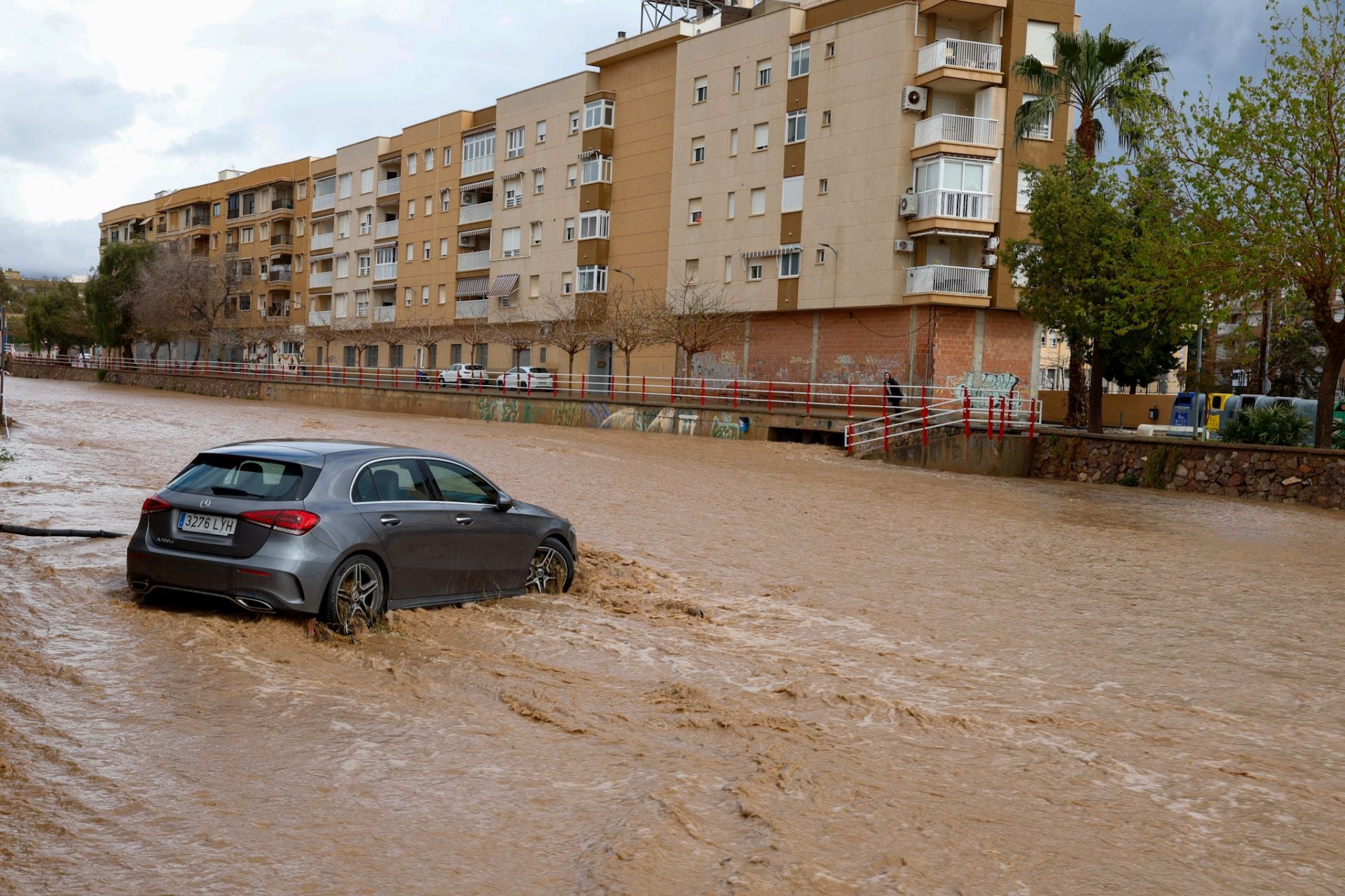 Las fuertes lluvias en Águilas, en imágenes