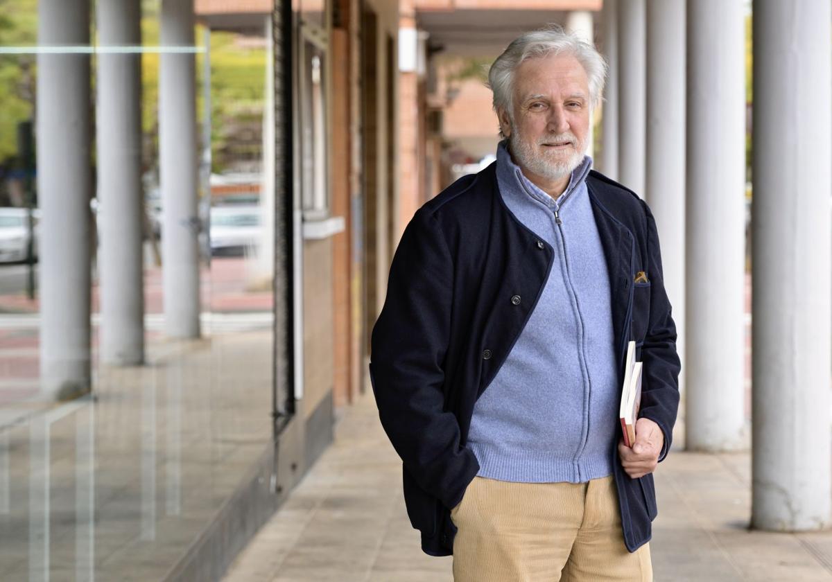 Ángel Olaz, esta semana en el barrio murciano de La Flota.