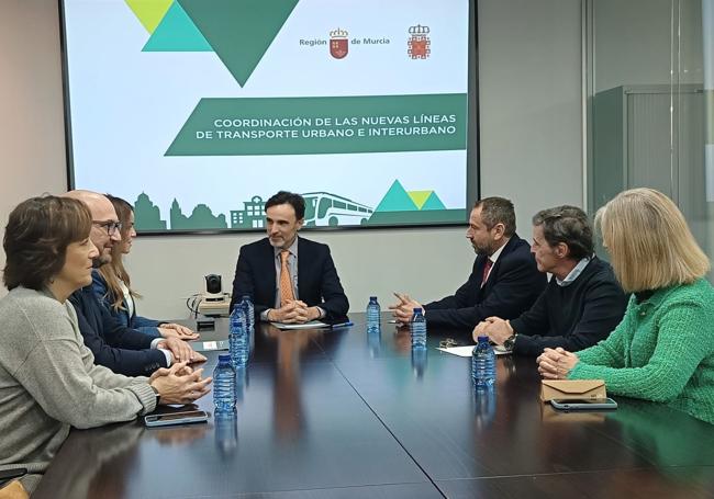 La reunión de este viernes en la que se ha pactado el acuerdo.