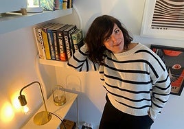 Intimista.Afincada en Barcelona, la cineasta murciana Paloma Zapata se confiesa obsesiva de la creación artística.